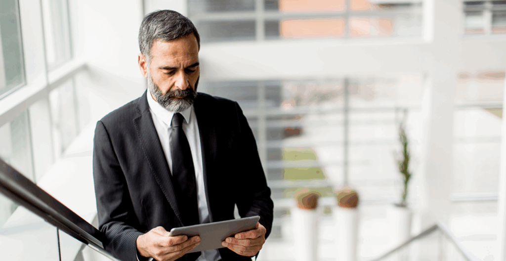 A supply chain business owner can now issue invoices and view automated payments on a tablet thanks to Grydd Expentra.